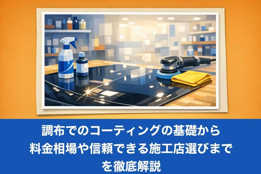 調布でのコーティングの基礎から料金相場や信頼できる施工店選びまでを徹底解説