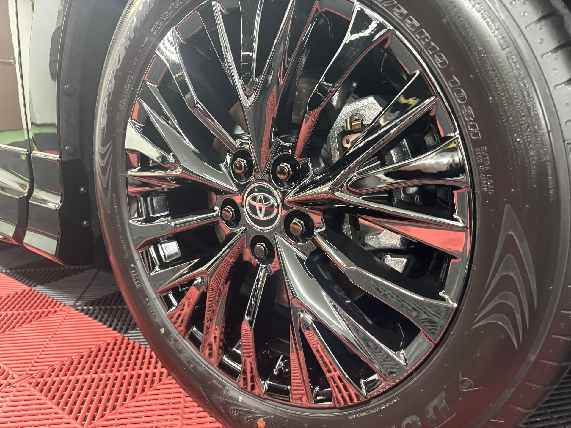 ヴェルファイア　VEILLE　S3セラミックコーティング　プレミアム仕様施工