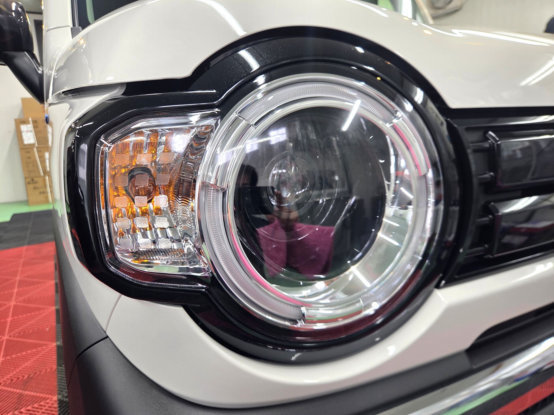 スズキ　ハスラー　2工程研磨GPフォーミュラー施工