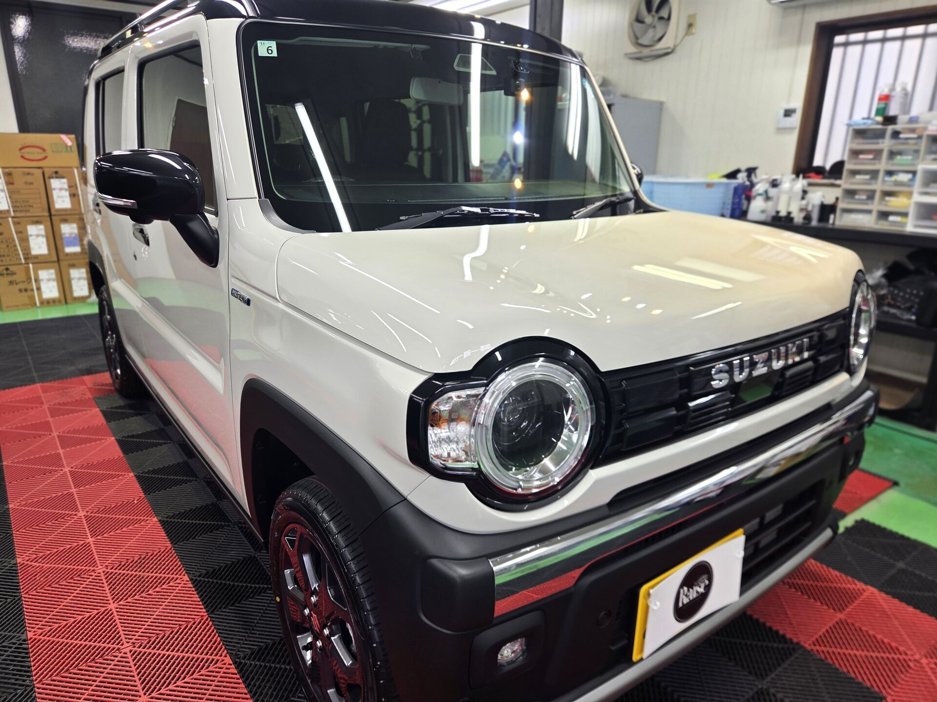 スズキ　ハスラー　2工程研磨GPフォーミュラー施工